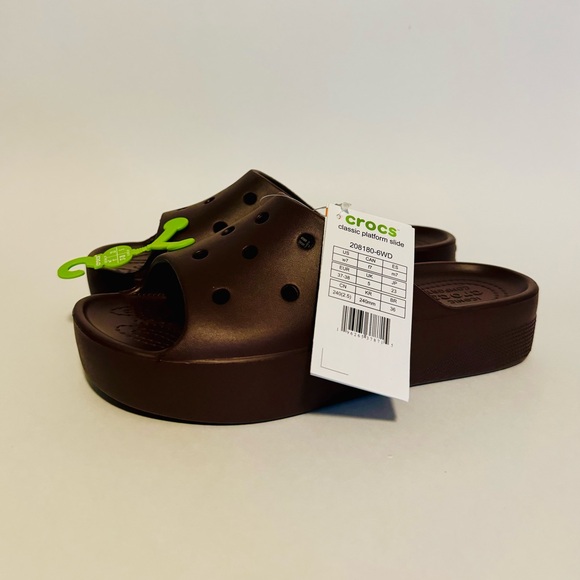 Dark cherry, classic platform slide - Picture 1 of 1